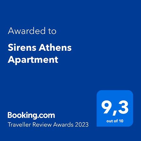 Sirens Athens Apartment Exterior foto
